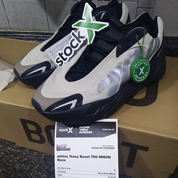 adidas gazelle silver green womens Adidas Yeezy Boost 700 MNVN Honey Flux Shoes